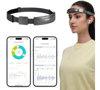 SereniBrain Meditation Headband, EEG Neurofeedback Device, Real-Time Audio & Visual Feedback for Meditation Training | Tracks Alpha, Beta, Gamma, Theta, Delta and SMR Brain Waves