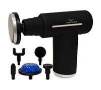 SereniComfort Massage Gun with Heat & Cold Deep Tissue Muscle Massager, Heat Muscle Massage Guns with Metal Head Muscle Recovery Tool for Active Lifestyles, Pain Relief Muscle Relaxation