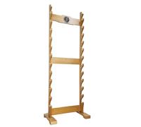 Serenitison Kylin Sword Stand,Katana Holder Display Hanger,Floor Standing Multi Layer Sword Rack,Musical Instrument Flute Stand,Weapon Display Stand,for Katana Wakizashi And Standard Swords,Stable