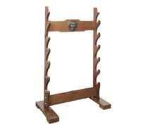 Serenitison Kylin Sword Stand,Katana Holder Display Hanger,Floor Standing Multi Layer Sword Rack,Musical Instrument Flute Stand,Weapon Display Stand,for Katana Wakizashi And Standard Swords,Stable