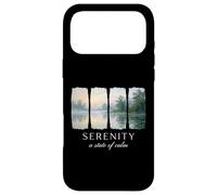 Serenity A State Of Calm Peaceful Nature and Zen Mindfulness Case for iPhone 17 Pro Max