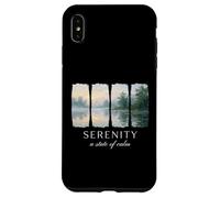 Serenity A State Of Calm Peaceful Nature and Zen Mindfulness Case for iPhone XS Max