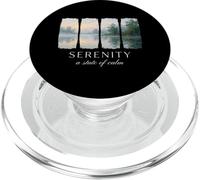 Serenity A State Of Calm Peaceful Nature and Zen Mindfulness PopSockets PopGrip for MagSafe