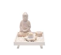 Serenity Alter Incense Burner Set - White Serenity White