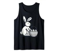 Serenity Basket Easter Bunny Egg Hunt Rabbit Adults Kids Tank Top