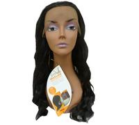 Serenity Brazilian Remi Deep Part Blended Human Hair Spice Swiss Lace Wig KB88