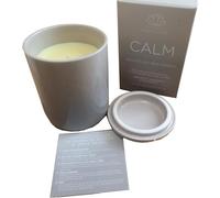 Serenity Calm Ceramic Soy Wax Candle - Relax and Unwind - Scented Bergamot & Lavender 120g