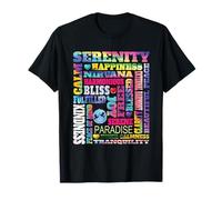 Serenity Calmness Peace Joy Blessed Bliss Healing Kindness T-Shirt