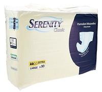 Serenity Classic Fitted Briefs Extra, Large Format, 30 Pieces
