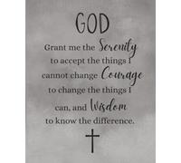 Serenity Courage Wisdom Notebook