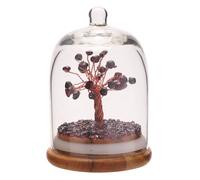 Serenity Gemstone Dome Tree - Garnet