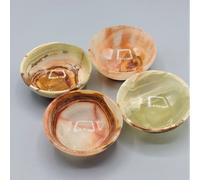 SERENITY GIFTS LTD Onyx Marble Hand Carved Crystal Onyx Himalayan Bowl Spiritual Healing Cleanse Bowl Home Décor Gift (3 Inches)