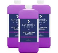 Serenity Hygiene Antibacterial Safety Floor Cleaner Concentrate 1 Litre Pack Of 3