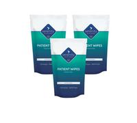 Serenity Hygiene Patient Wipes - Antibacterial Skin Safe Wipes - Refill Pack Of 3