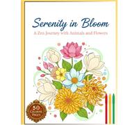 Serenity in Bloom: A Zen Journey with Animals and Flowers