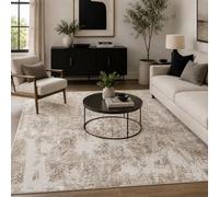 Desire Rugs Serenity Stone Abstract Acrylic Rug 120 x 170cm - Wilko