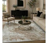 Modern Abstract Water Flow Grunge Texture Area Rugs Stone 160X230 Cm