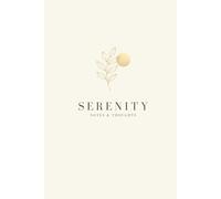 Serenity: Minimalist Lined & Dot Grid Journal: 120 Pages for Mindfulness and Reflection, 6x9 inches, Matte Cover.