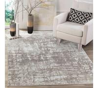 Serenity Modern Abstract Lines Area Rug - Contemporary Style for Living Room, Bedroom or Hallway Desire Rugs Stone 160cm x 230cm