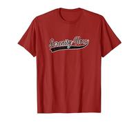 Serenity Now Funny Quote T-Shirt, Men, Cranberry Red, X-Large