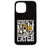 Serenity Now Insanity Later Funny Saying Graphic Quote Case for iPhone 13 Pro Max