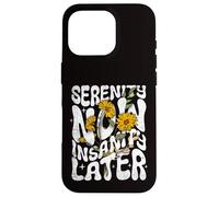 Serenity Now Insanity Later Funny Saying Graphic Quote Case for iPhone 16 Pro
