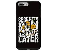 Serenity Now Insanity Later Funny Saying Graphic Quote Case for iPhone 7 Plus/8 Plus
