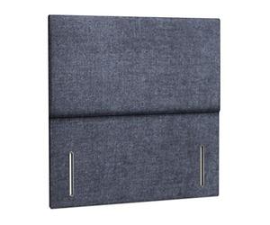 Serenity PLAIN CHENILLE Floor-standing Headboard - 54" Height - Various Sizes & Colours (5FT King - 54", Light Grey)