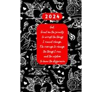 Serenity Prayer Angel Tattoo Design, 125 Blank, Lined Pages Journal Notebook: A Superb Lined, Blank Notebook for Your Affirmations, Manifestations, ... To Do List, Prayers etc. Unique Design!