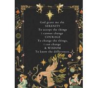 Serenity Prayer Journal: Christian Scripture Notebook with Pink Roses - Inspirational