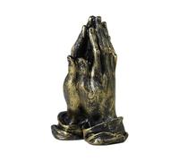 Serenity Prayer Resin Praying Hands Ornament - Transfer Positive Energy with Fine Workmanship and Feel Peace in Your Home or Desktop, Entrance Decoration Gifts