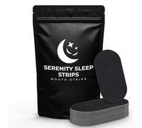 Serenity Sleep Strips - Mouth Sleep Tape [Black] 30x Anti Snoring Sleep Strips