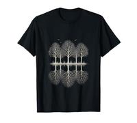 Serenity Trees - Forest Art, Woodland Scene T-Shirt