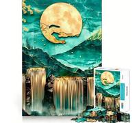 Serenity ﹨u Tranquility 1000 Piece Jigsaw Puzzle for Adults Smart Reason Toy Home Enjoy Sharp Edge Santa Wish Item (38x52cm)