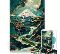 Serenity ﹨u Tranquility 1000 Piece Jigsaw Puzzles for Adults Smart Reason Toy Quiet Fun Smooth Edge Festival Gift (50x75cm)