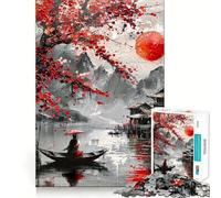 Serenity ﹨u Tranquility 1000 Piece Jigsaw Puzzles for Adults Teenagers Wise Think Toy Stress Relief Clear Cut (50x75cm)