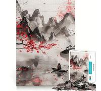 Serenity ﹨u Tranquility 1000 Piece Jigsaw Puzzles for Teenagers Memory Boost Home Leisure Image Assembly Lovely Gift (38x26cm)