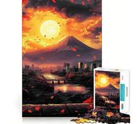 Serenity ﹨u Tranquility 1000 Pieces Jigsaw Puzzles for Teenagers Improve Memory Mental Relax Sharp Edge Creative Gift (38x52cm)