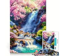 Serenity ﹨u Tranquility 1000 Pieces Jigsaw Puzzles for Teenagers Improve Memory Mental Relax Sharp Edge Creative Gift (50x75cm)