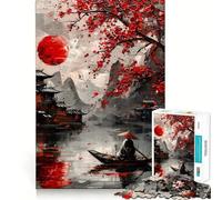 Serenity ﹨u Tranquility Adult Jigsaw Puzzles 1000 Pieces Brain Workout Toy Casual Relax Image Assembly Artistic Gift (50x75cm)