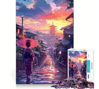 Serenity ﹨u Tranquility Jigsaw Puzzles 1000 Pieces for Adults Logic Sense Toy Leisure Time Smooth Edge Seasonal Gift (38x52cm)