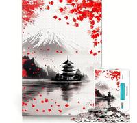 Serenity ﹨u Tranquility Puzzle for Teenagers 1000 Pieces Mind Exercise Toy Gentle Relax Design Assembly Xmas Surprise (38x26cm)