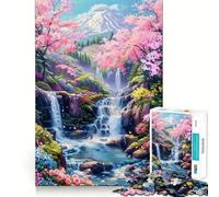 Serenity ﹨u Tranquility Puzzle for Teenagers 1000 Pieces Mind Exercise Toy Gentle Relax Design Assembly Xmas Surprise (38x52cm)
