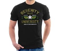 Serenity Valley University Firefly Men's T-Shirt Black