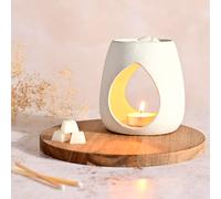Serenity Wax Melt Burner - White Serenity White