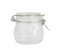 Serenityy 500Ml Kilner-Style Clear Glass Storage Jar With Classic Lid, 0.5 L.