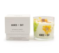 Serenityy Agnes + Cat Botanical Soy Candle - Rydal Oudh in White Serenityy White