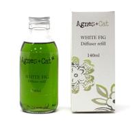 Serenityy Agnes + Cat Reed Diffuser Refill - Up To 16 Weeks - White Fig 150Ml