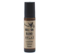 Serenityy Agnes + Cat Relax Roll-On Essential Oil Blend 10Ml, Lavender Vetiver Rose - Made In England