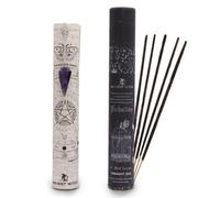 Serenityy - Ancient Witch Spell Incense Seduction With Midnight Oud - 12 Sticks With Amethyst Pendulum And Divination Map.